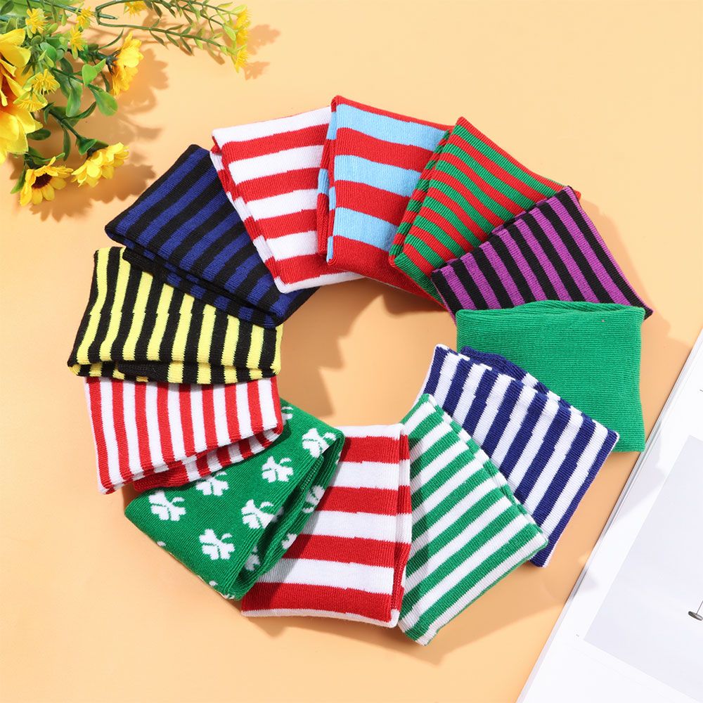 Striped Knitted Handschoenen L – Fingerless Glove Knit recenzja i cena