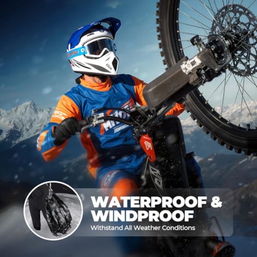 krosa Winter Gloves For Men Wo – Ski Glove Waterproof recenzja i cena