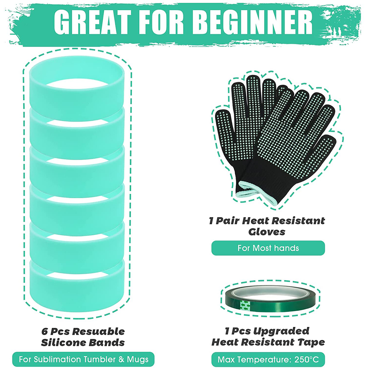 Silicone Bands Elastic Heat Re – Oven Mitt Silicone recenzja i cena