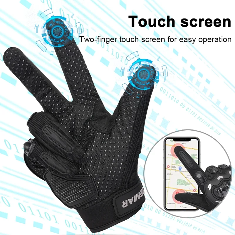 Touch Full-Finger Motorcycle R – Motorcycle Glove Knuckle recenzja i cena