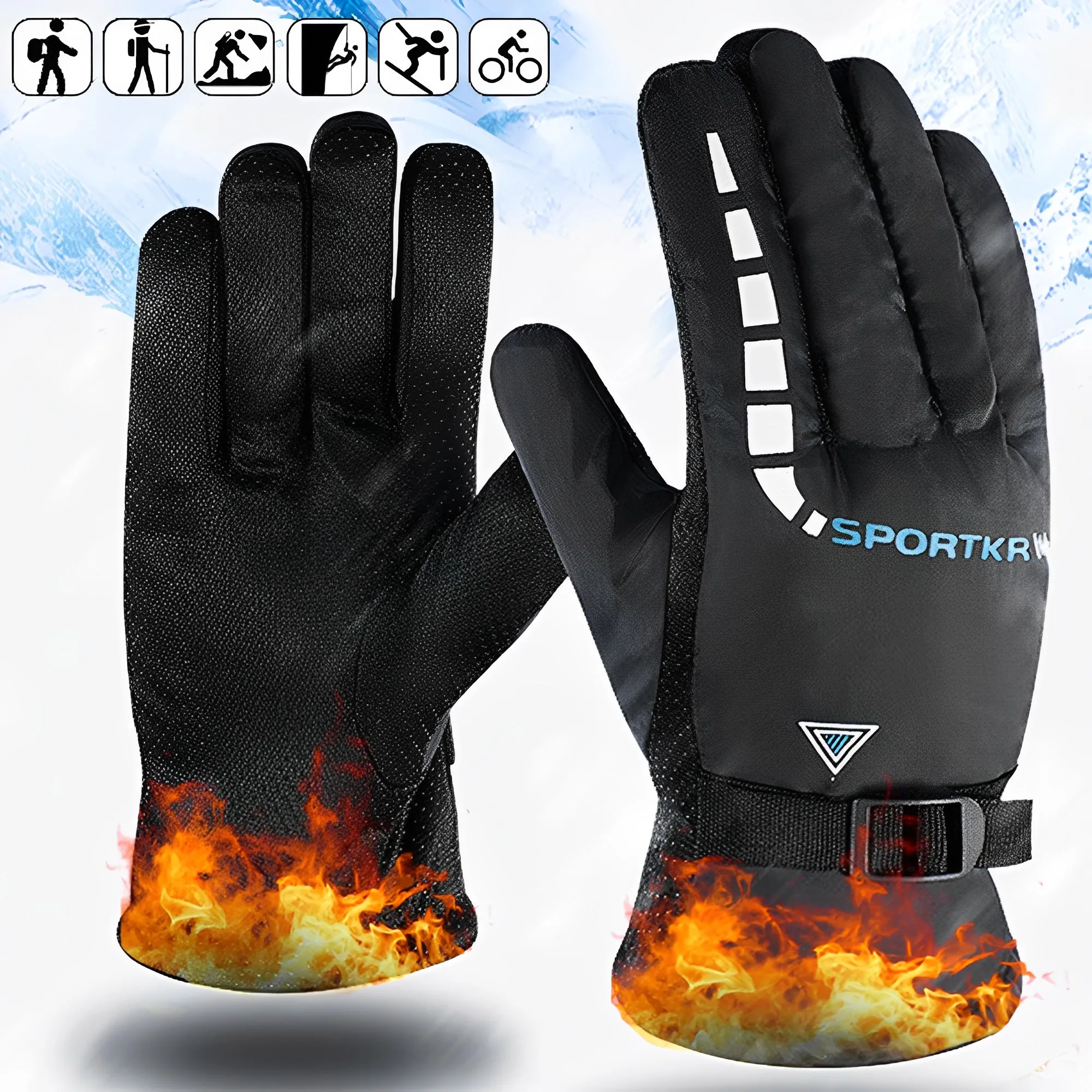 Motorcycle Cycling Gloves Warm – Gardening Glove Waterproof recenzja i cena