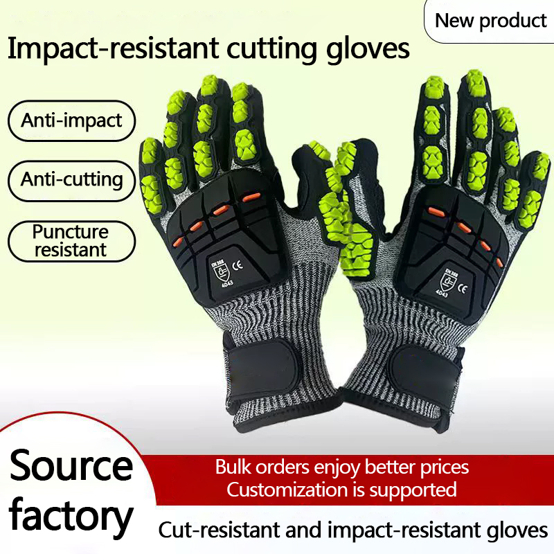 HPPE anti-cutting gloves, TPR  – Cut Resistant Glove recenzja i cena