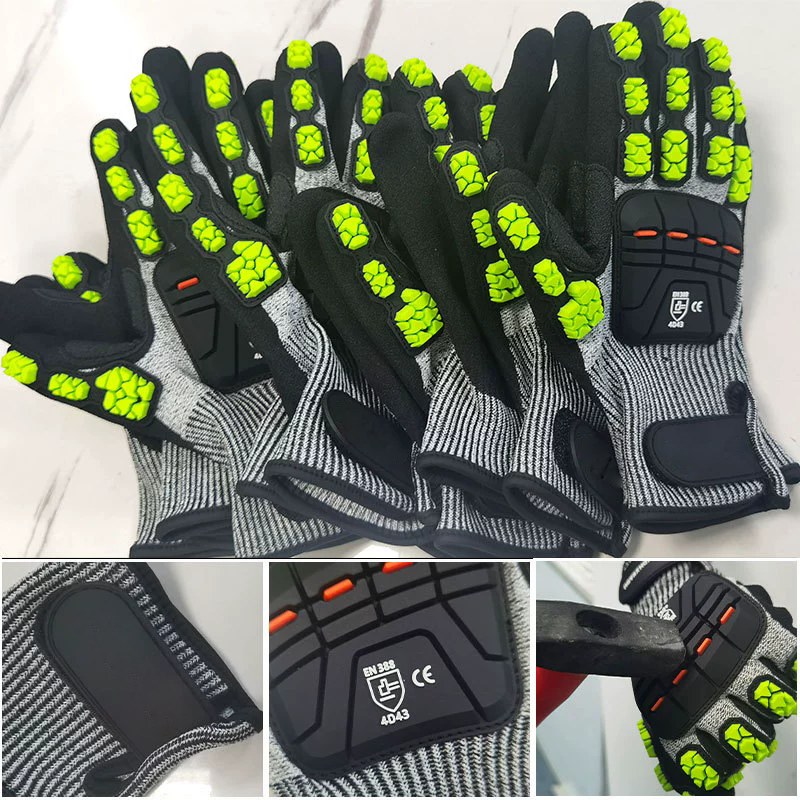 HPPE anti-cutting gloves, TPR  – Cut Resistant Glove recenzja i cena