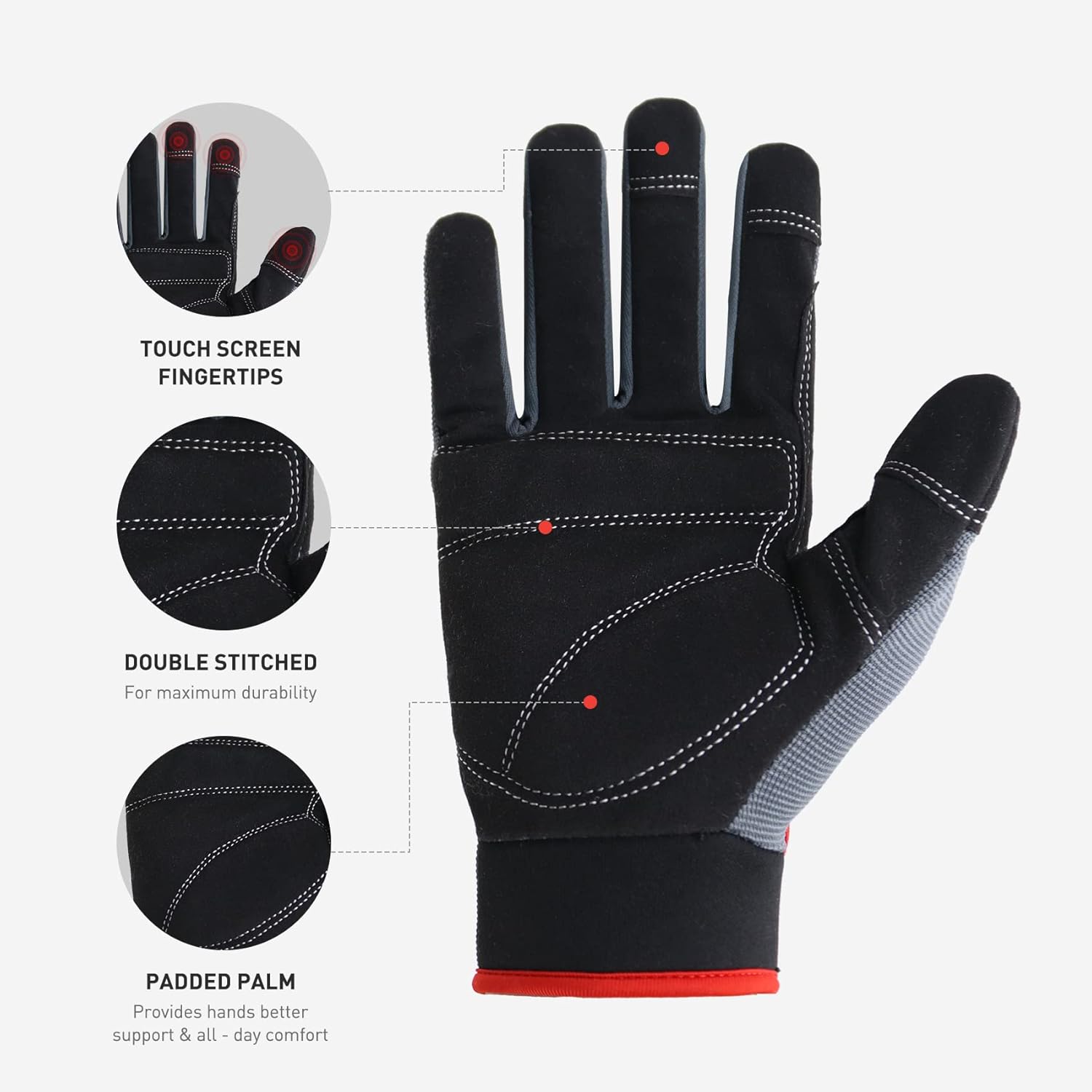 Anti-Vibration Gloves Work for – Work Glove Impact recenzja i cena
