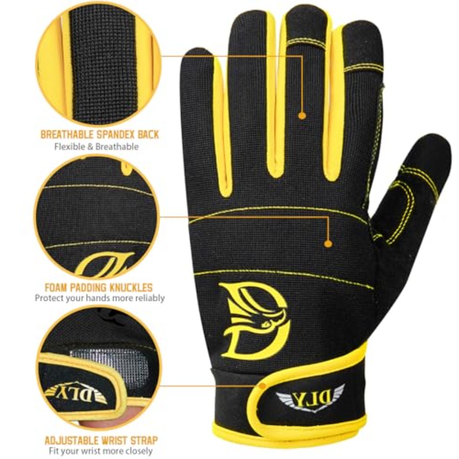 DLY Heavy Duty Work Gloves, Im – Work Glove Impact recenzja i cena