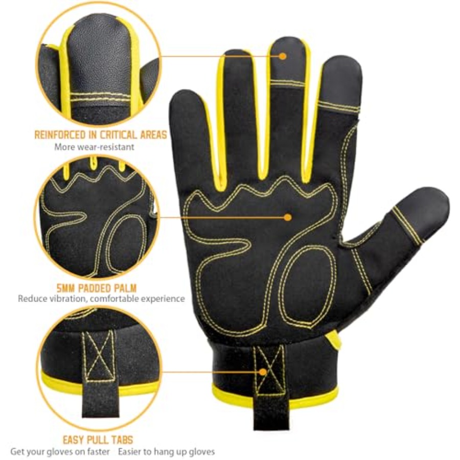 DLY Heavy Duty Work Gloves, Im – Work Glove Impact recenzja i cena