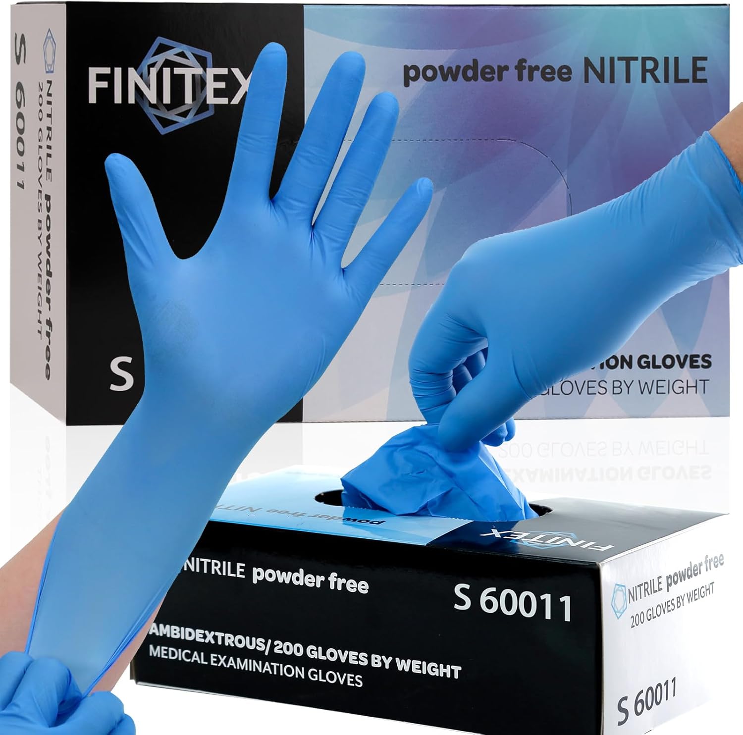 Blue Nitrile Exam Gloves - 200 – Exam Glove Nitrile recenzja i cena