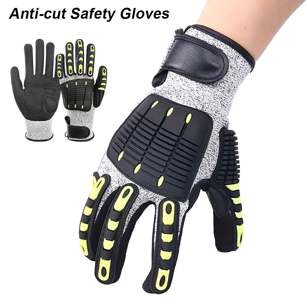 1Pair Anti-vibration Protectio – Nitrile Mechanic Glove recenzja i cena