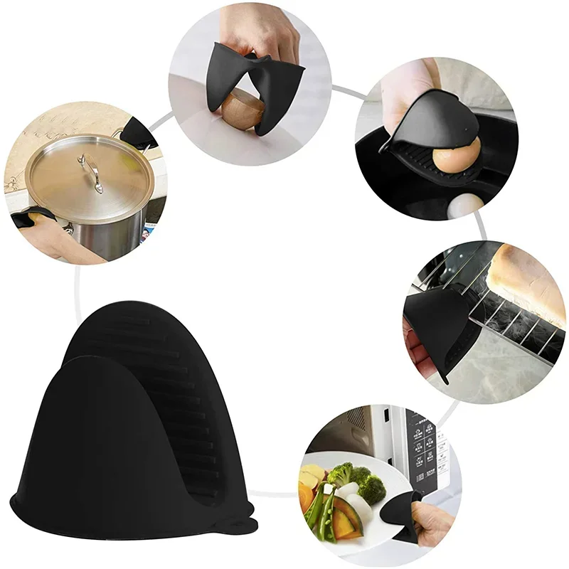 2Pcs Silicone Oven Mitts Set H – Oven Mitt Silicone recenzja i cena