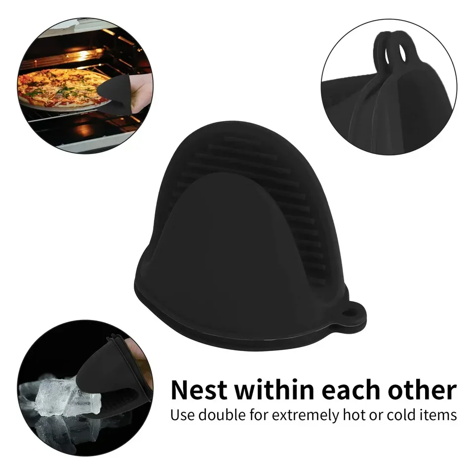 2Pcs Silicone Oven Mitts Set H – Oven Mitt Silicone recenzja i cena