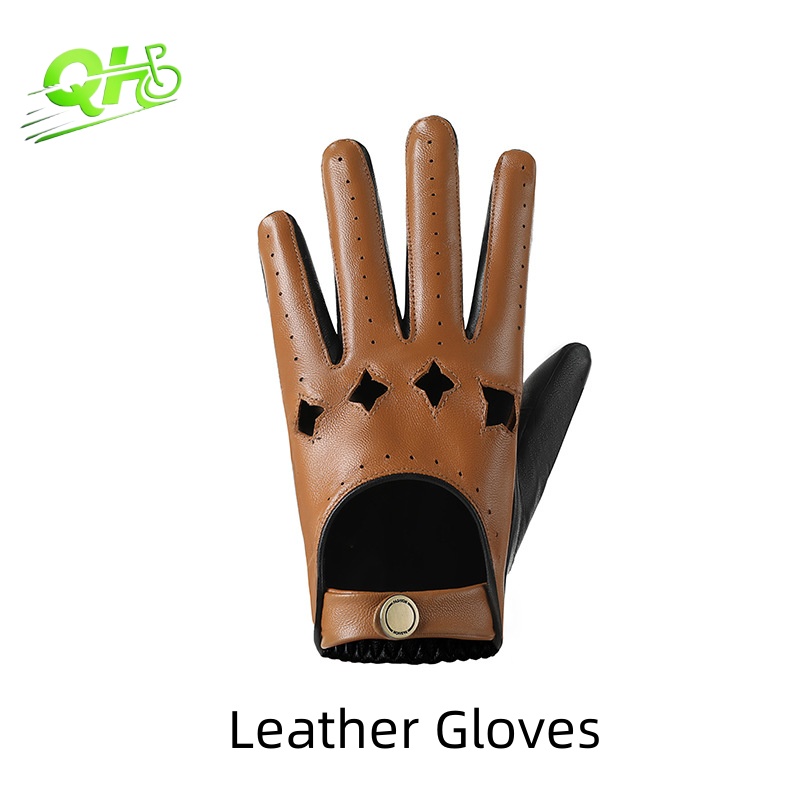 Men Leather Gloves Motorcycle  – Leather Driving Glove recenzja i cena