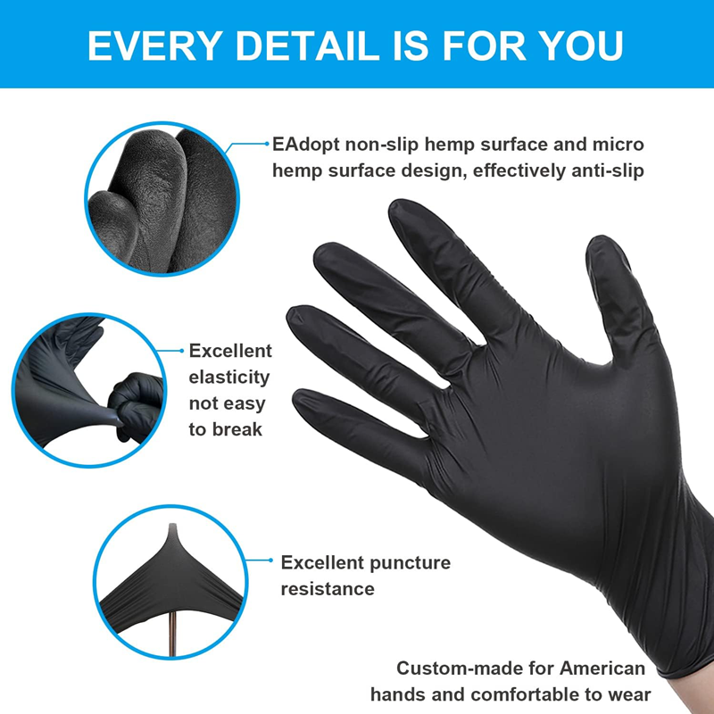 20/50/100PCS Disposable Nitril – Nitrile Mechanic Glove recenzja i cena