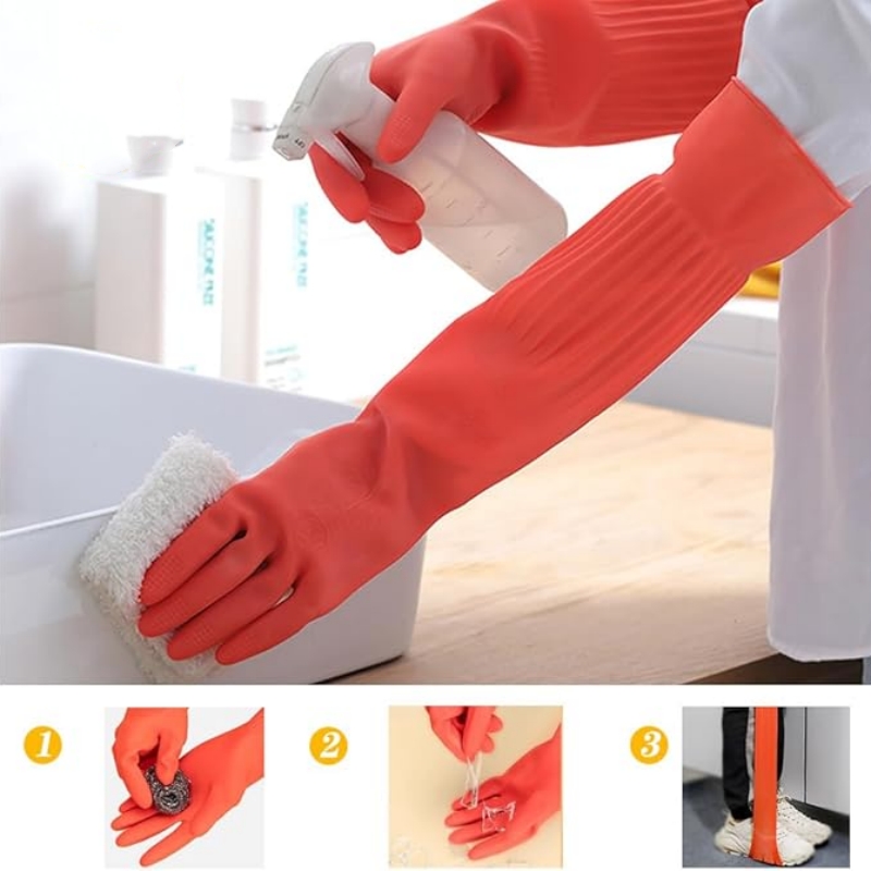 45CM Extra-Long Rubber Cleanin – Dish Glove Rubber recenzja i cena