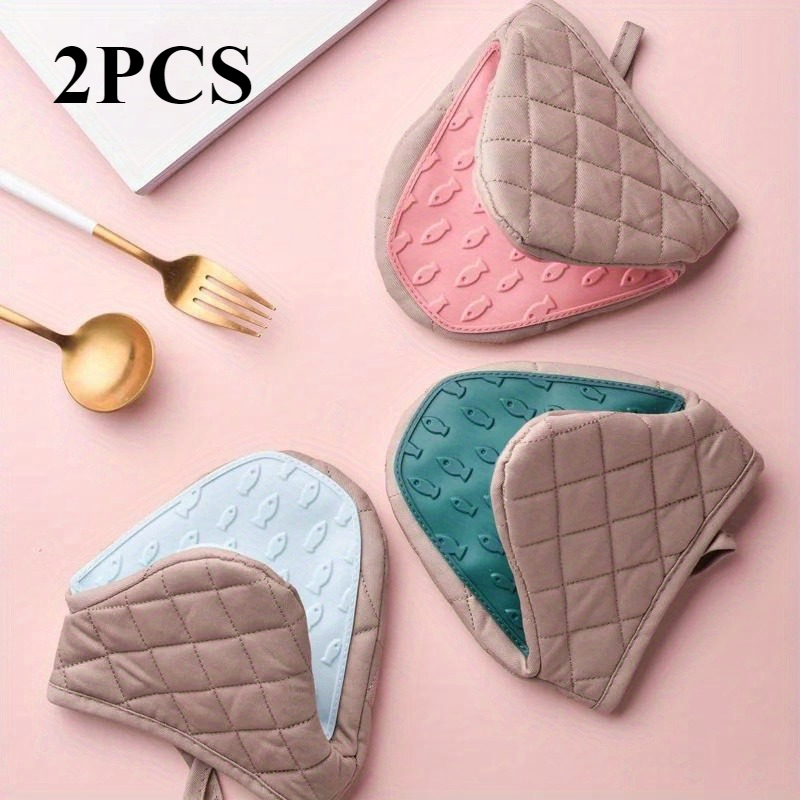 2pcs Silicone Pads | Ergonomic – Oven Mitt Silicone recenzja i cena