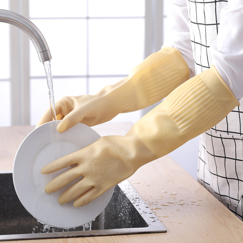 38cm Household Laundry Gloves  – Dish Glove Rubber recenzja i cena