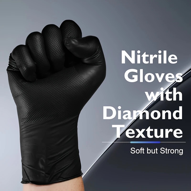 Black Heavy Duty Nitrile Dispo – Nitrile Mechanic Glove recenzja i cena