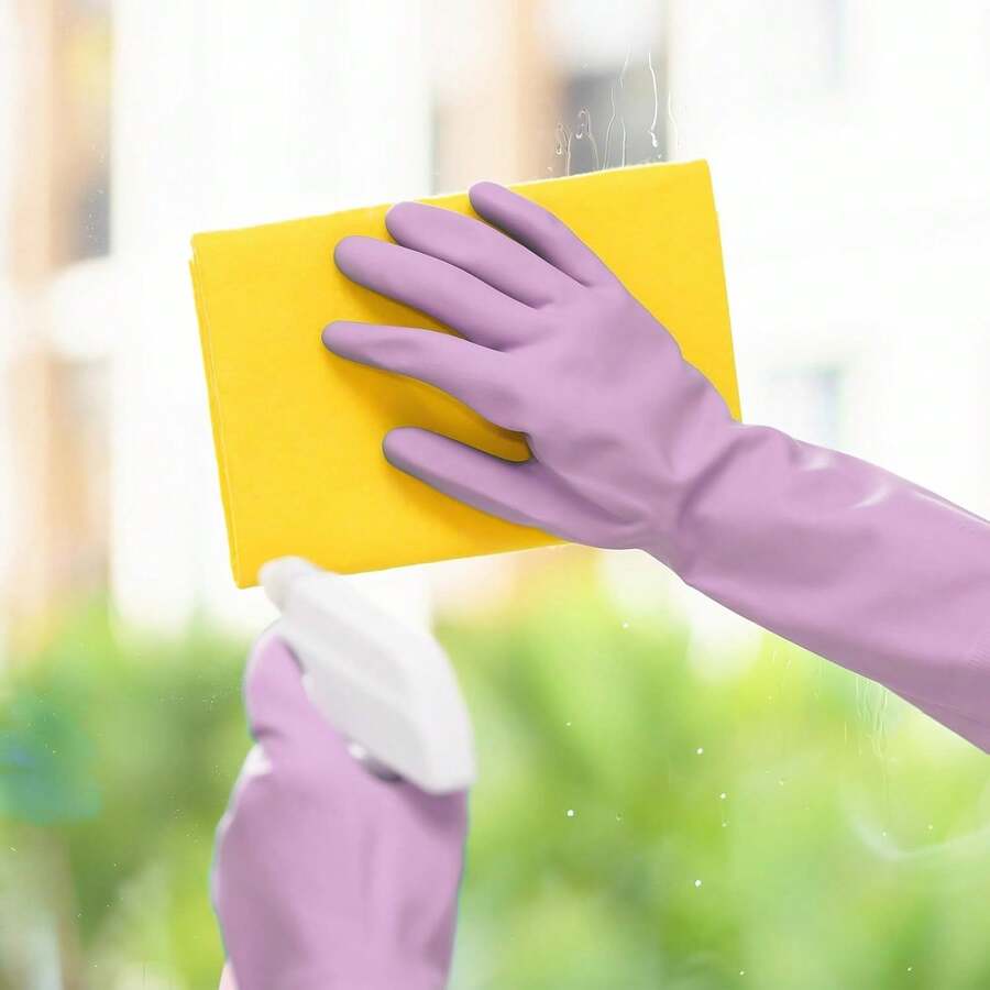 6 Pairs Rubber Cleaning Gloves – Rubber Glove Cleaning recenzja i cena