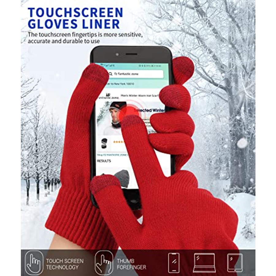 Women's Winter Touchscreen Woo – Wool Glove Lined recenzja i cena