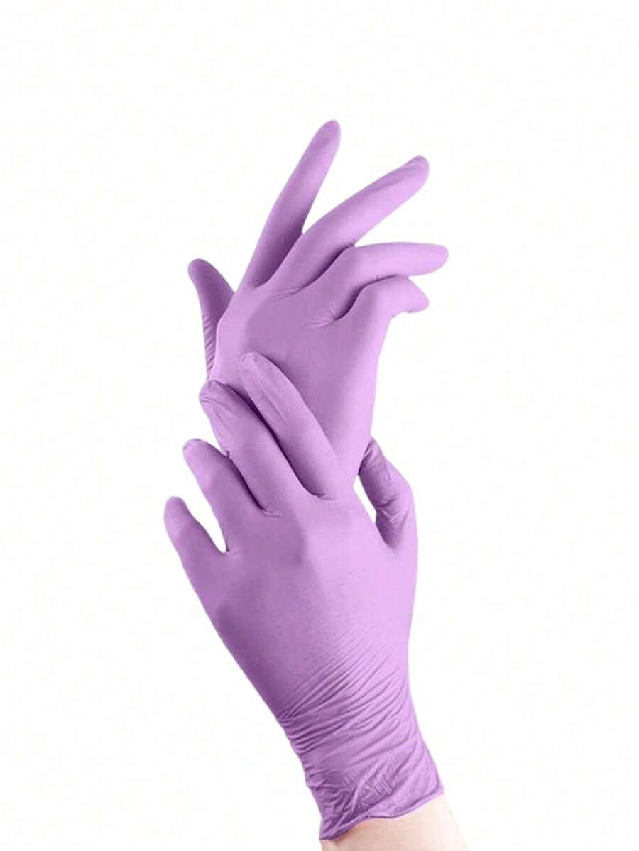 100/50/4pcs Disposable Purple  – Latex Disposable Glove recenzja i cena