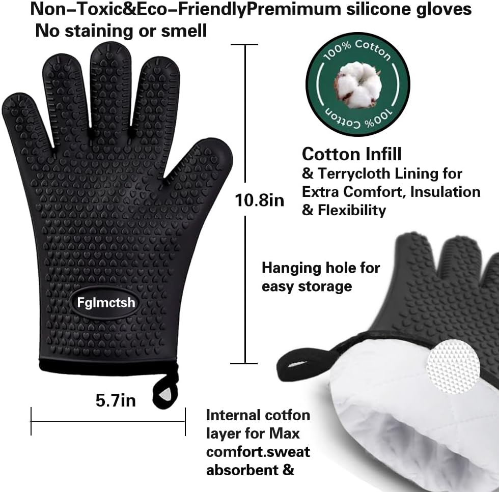 Silicone Oven Mitts, Heat Resi – Oven Mitt Silicone recenzja i cena