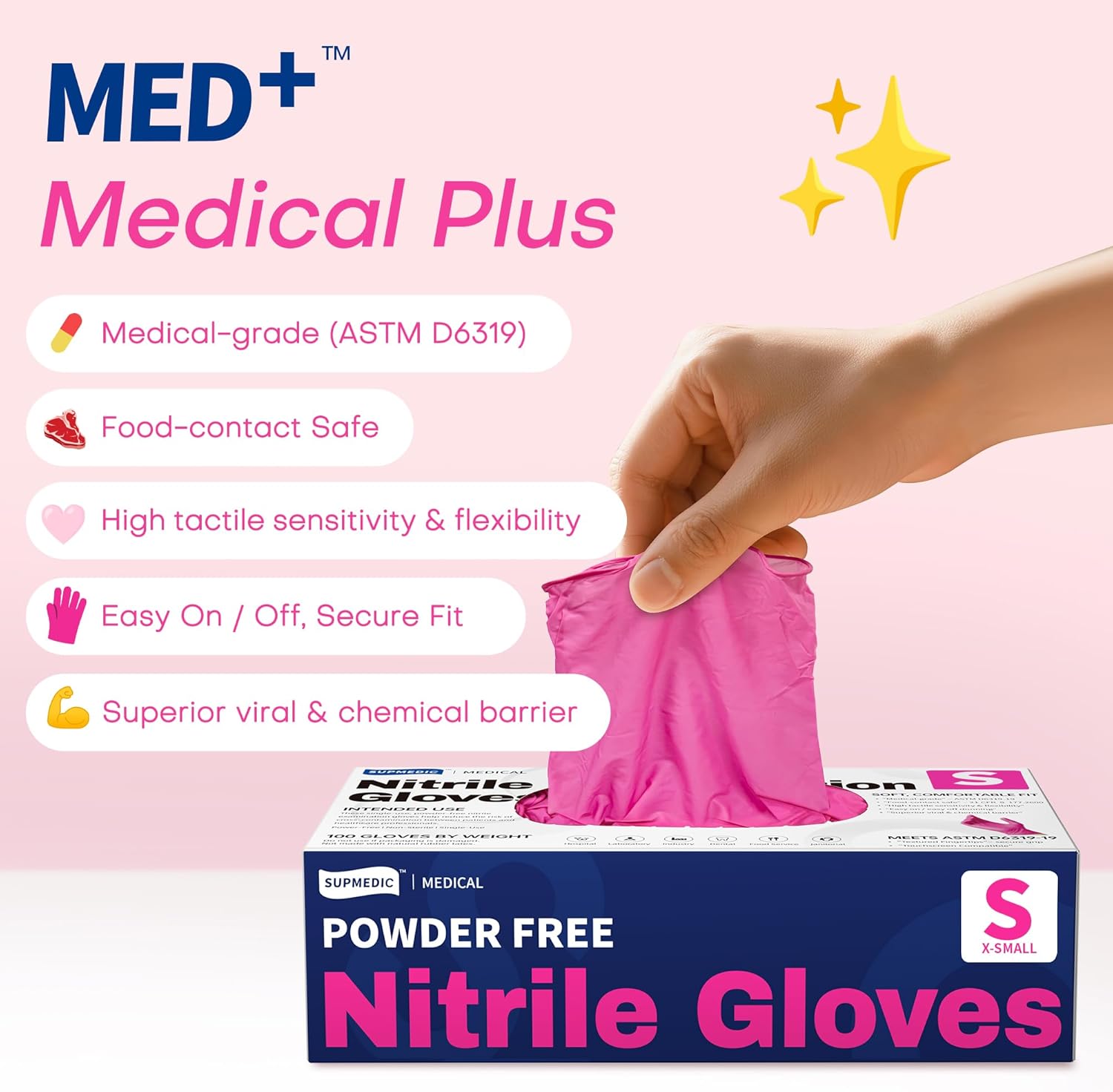 4 Mil Nitrile Exam Gloves, Pow – Exam Glove Nitrile recenzja i cena