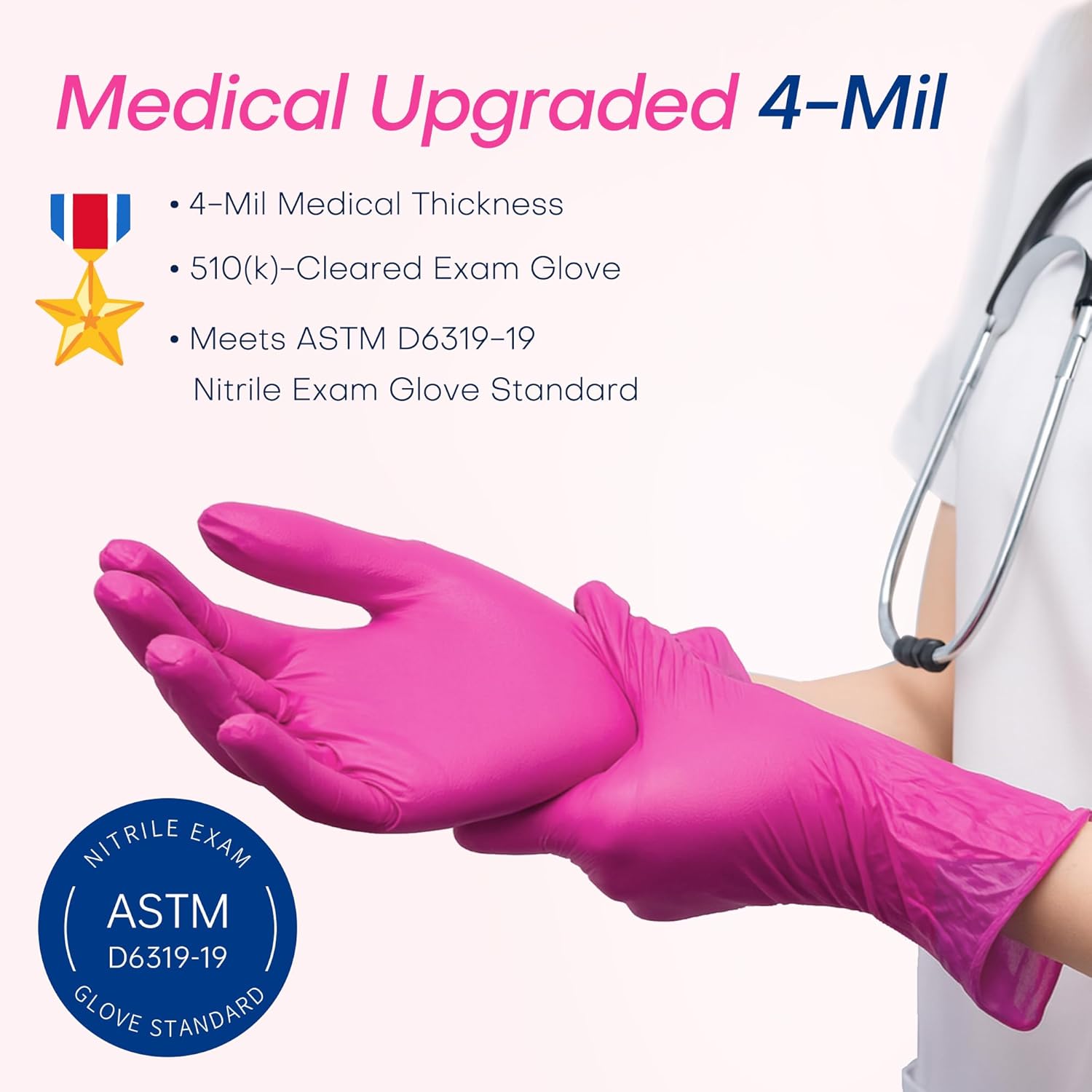 4 Mil Nitrile Exam Gloves, Pow – Exam Glove Nitrile recenzja i cena