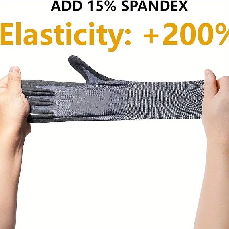 Micro-Foam Safety Work Gloves  – Nitrile Mechanic Glove recenzja i cena