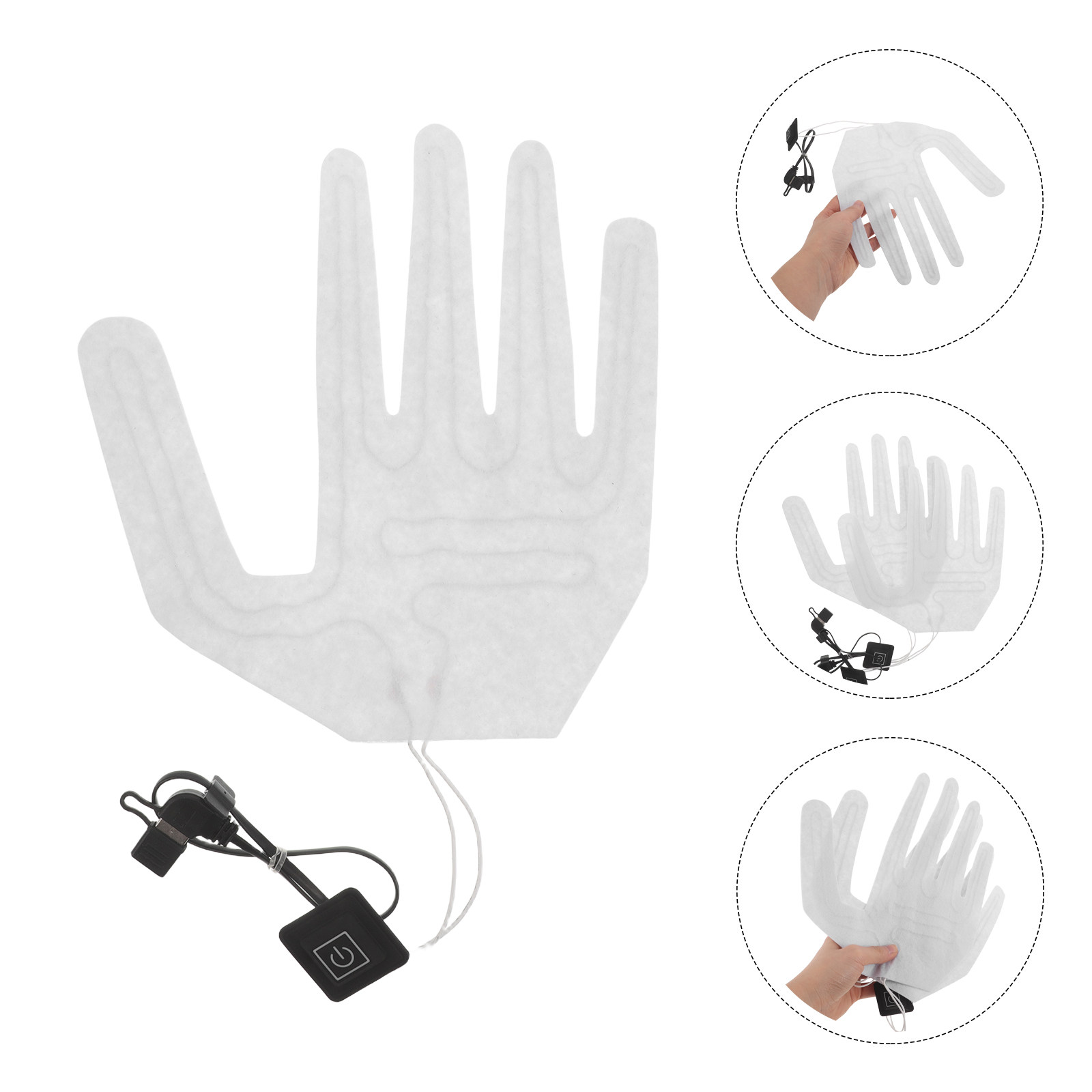 2Pcs Full Finger Electric Heat – Cycling Glove Padded recenzja i cena