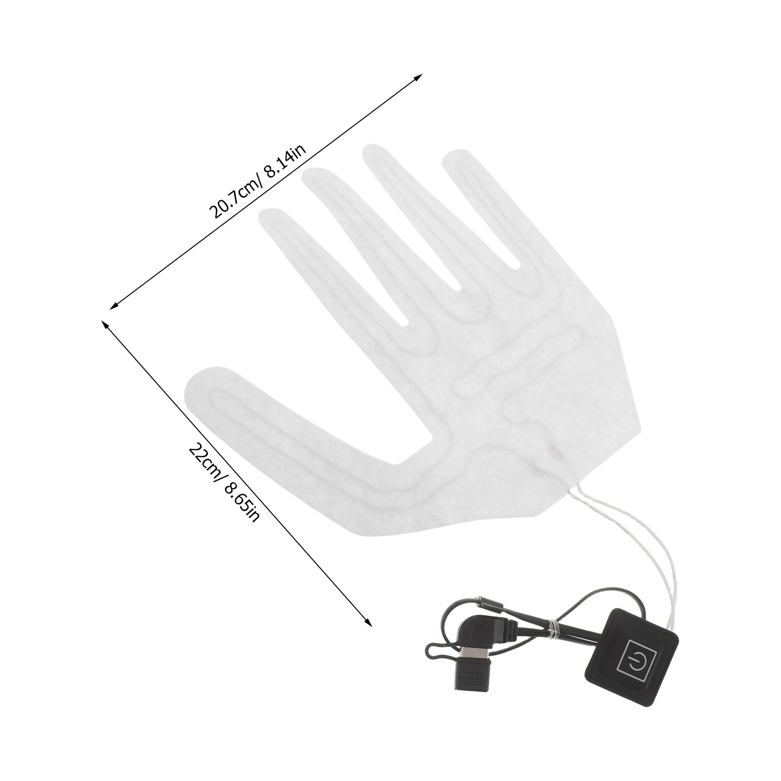 2Pcs Full Finger Electric Heat – Cycling Glove Padded recenzja i cena