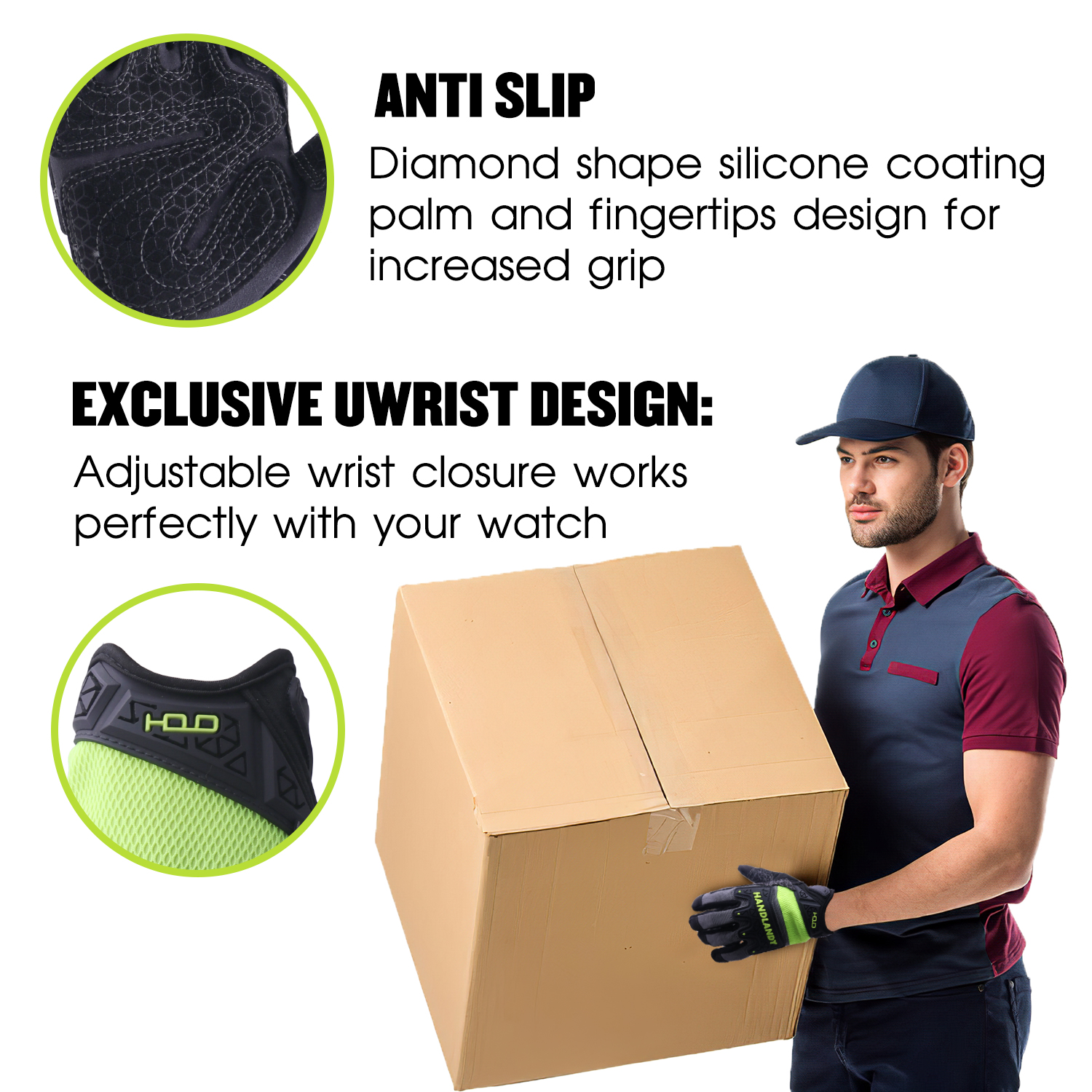HANDLANDY anti-impact anti-abr – Work Glove Impact recenzja i cena