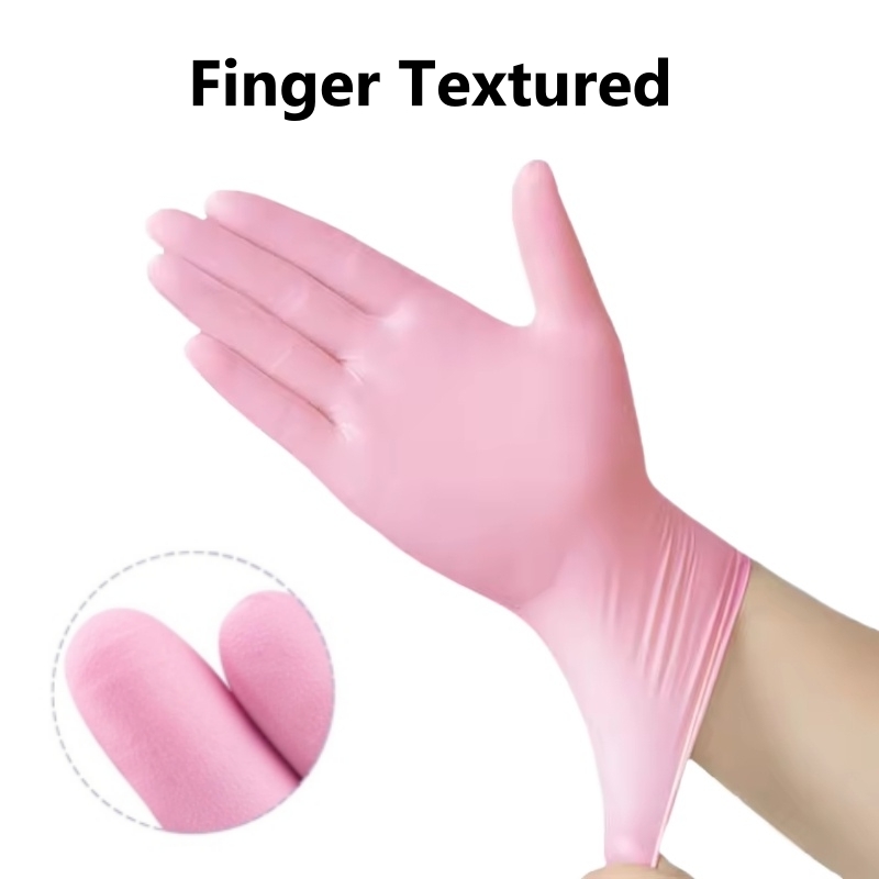 20/50/100PCS Pink Nitrile Disp – Latex Disposable Glove recenzja i cena