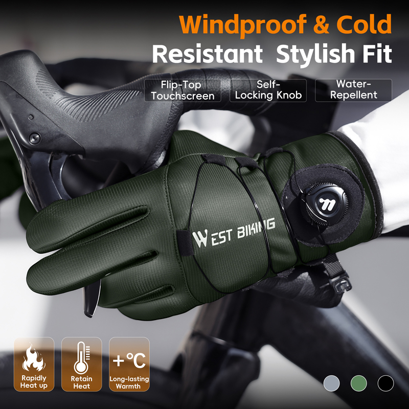 Winter Bike Gloves Magnetic Qu – Winter Glove Insulated recenzja i cena