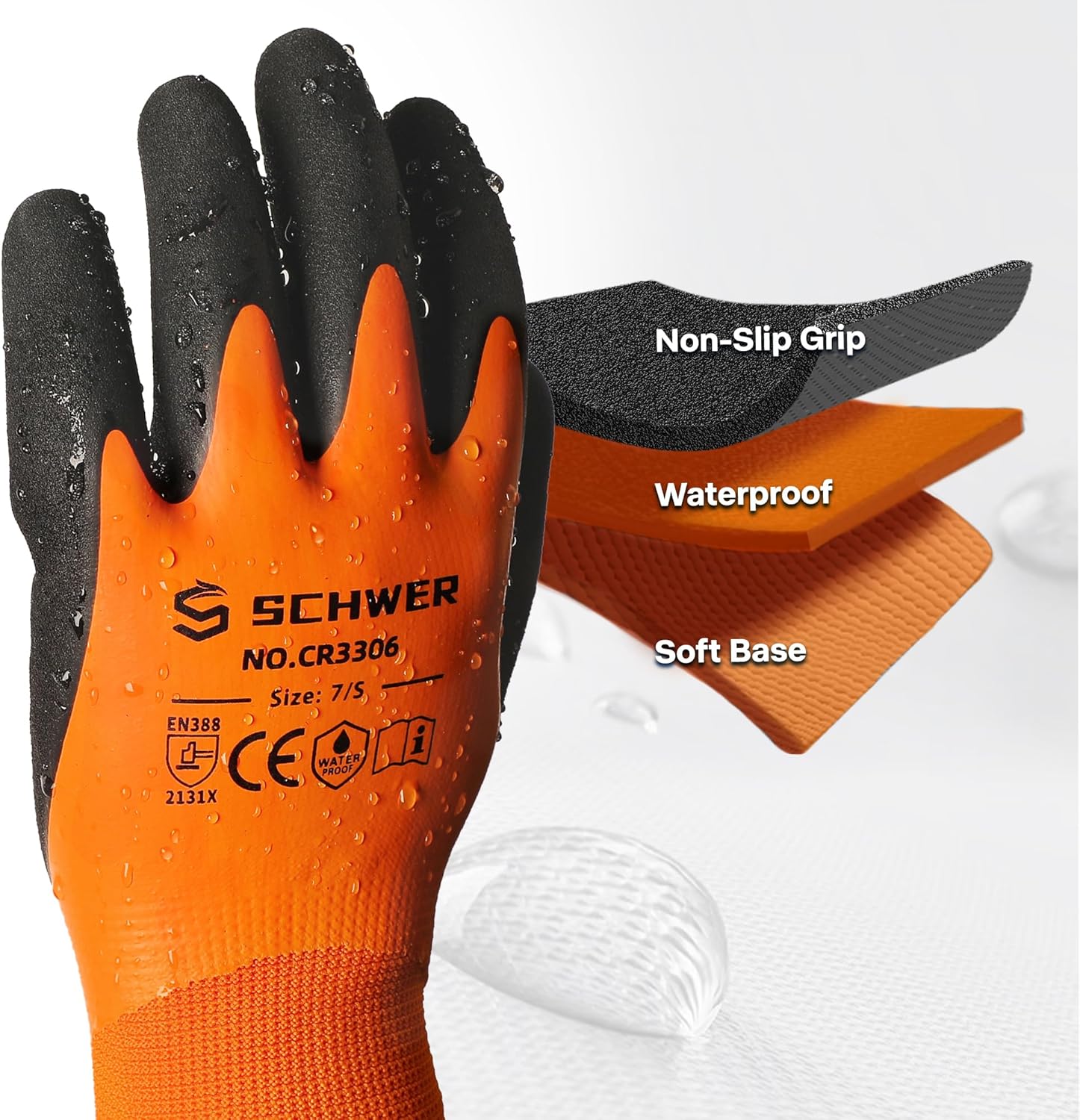 2 Pairs Waterproof Work Gloves – Gardening Glove Waterproof recenzja i cena