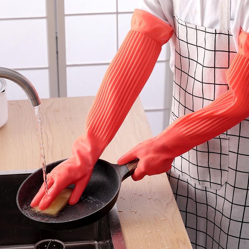 Long Reusable Rubber Dishwashi – Dish Glove Rubber recenzja i cena