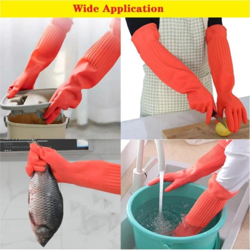 Long Reusable Rubber Dishwashi – Dish Glove Rubber recenzja i cena