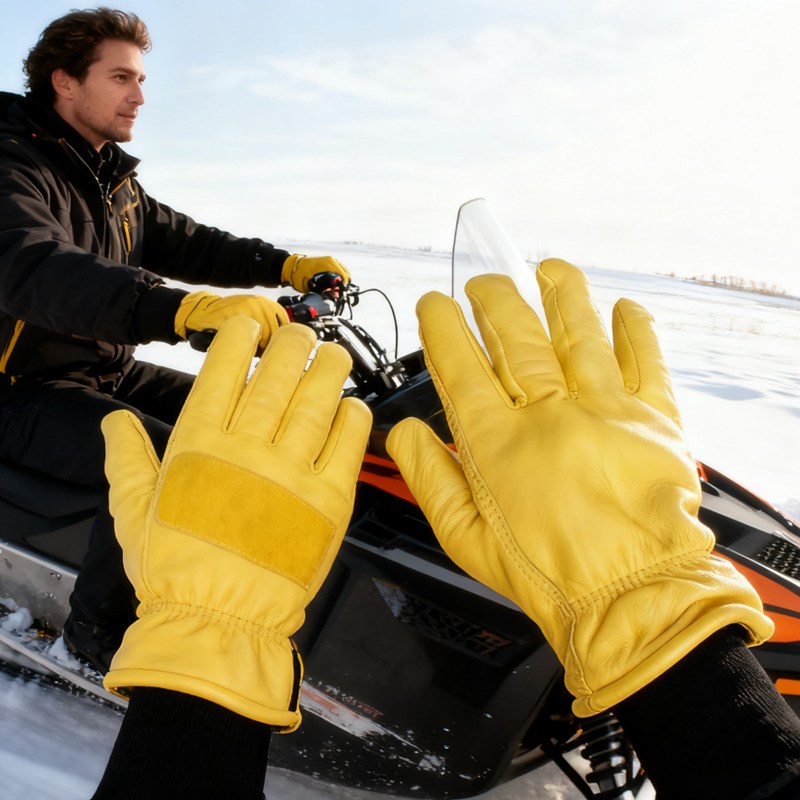 Mens Motorcycle Winter Gloves  – Winter Glove Insulated recenzja i cena