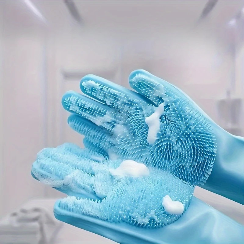 Pet Bathing & Massage Silicone – Rubber Glove Cleaning recenzja i cena