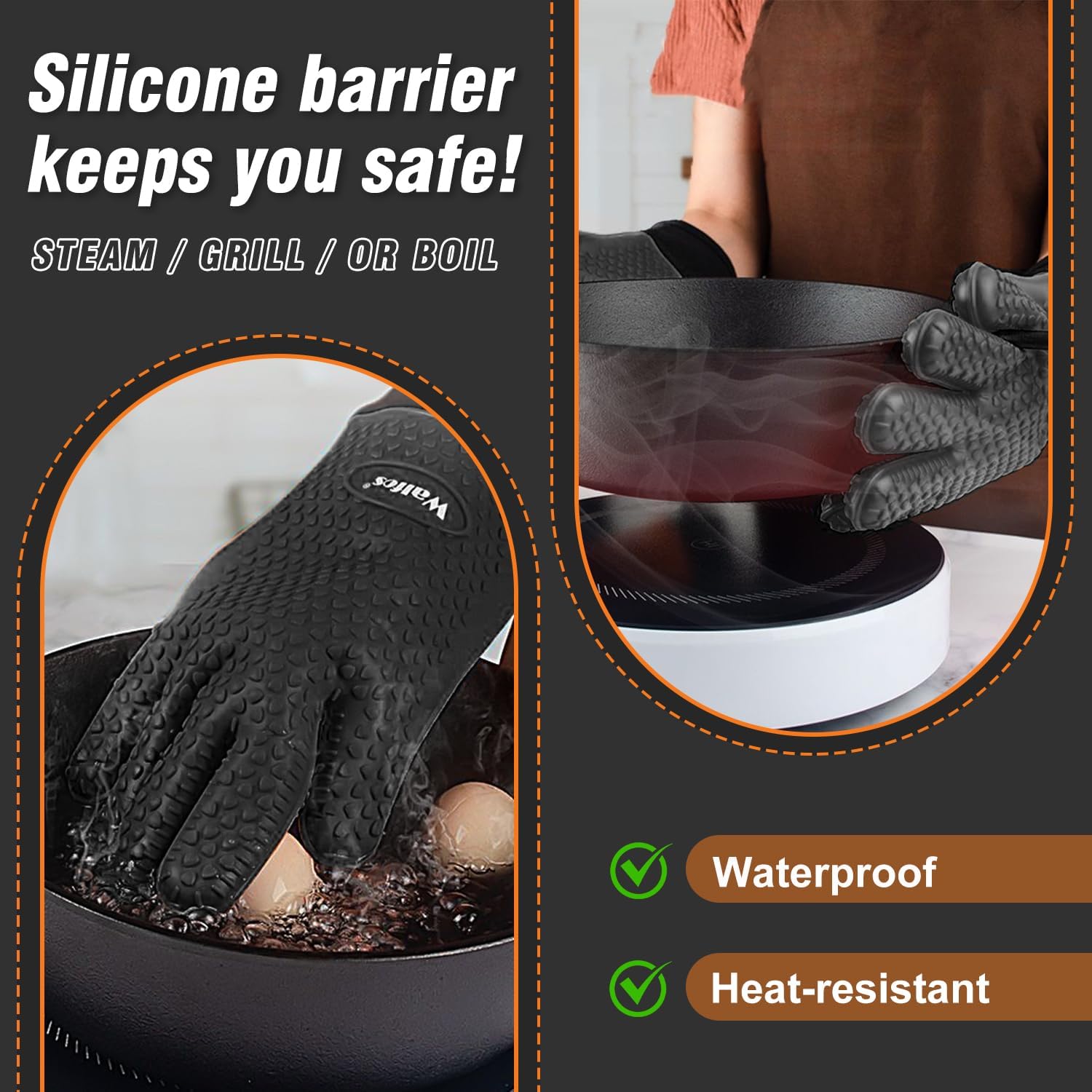 Heat Resistant Silicone BBQ Gl – Heat Resistant Glove recenzja i cena