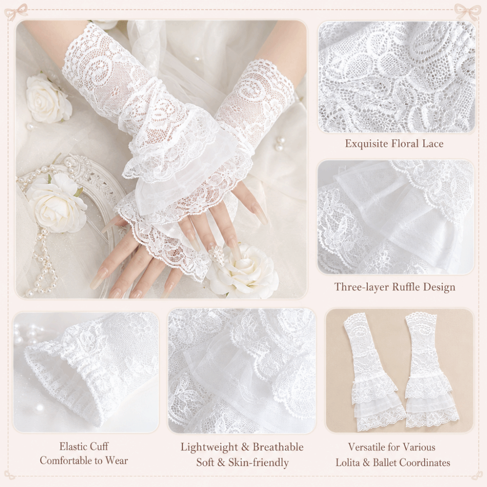 Ruched Pleated Detachable Cuff – Fingerless Glove Knit recenzja i cena