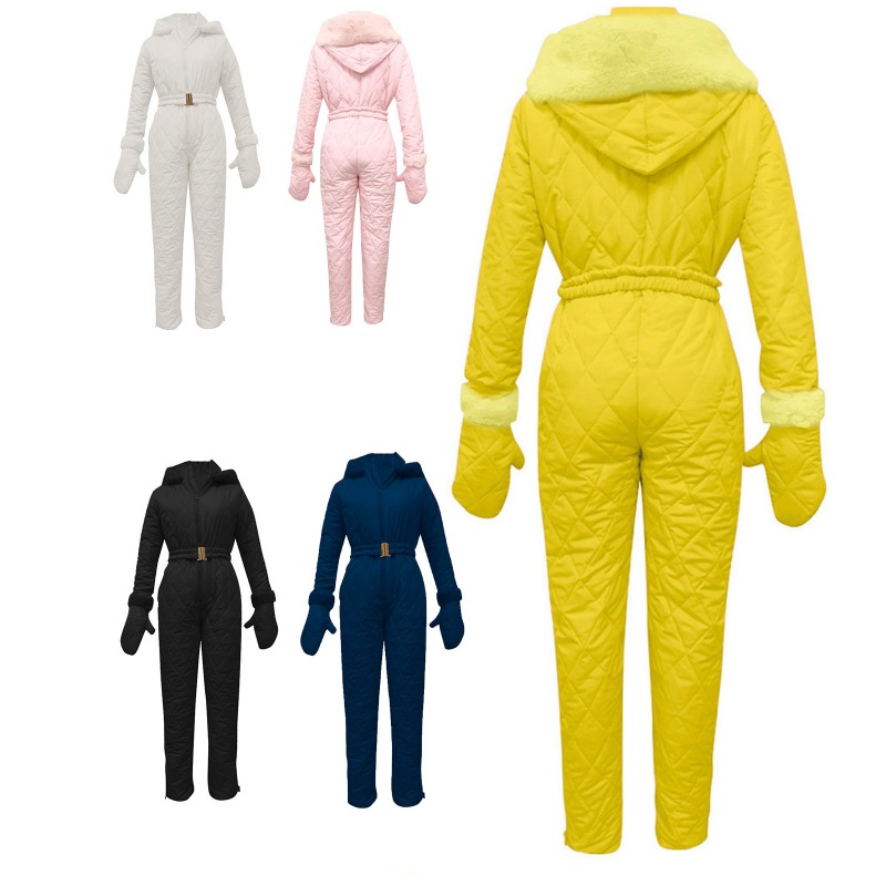 Couple's Solid Color Ski Suit, – Ski Glove Waterproof recenzja i cena