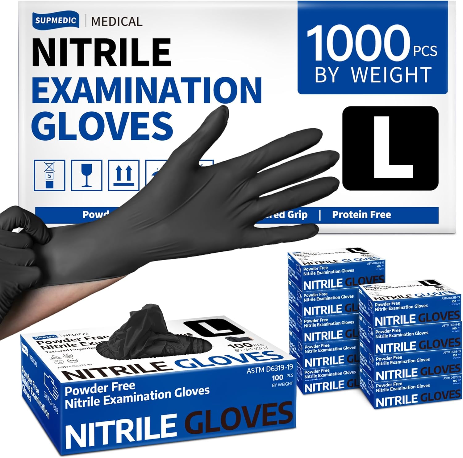 Nitrile Exam Gloves 1000Pcs La – Exam Glove Nitrile recenzja i cena