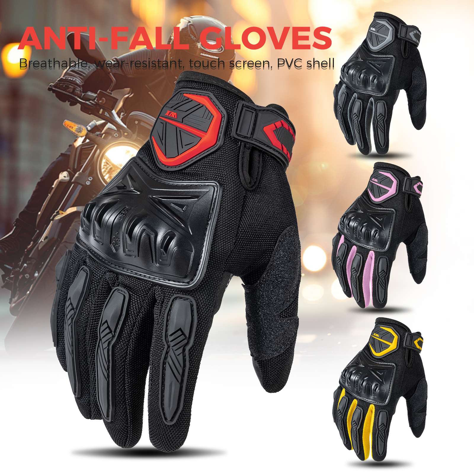 Summer Motorcycle Gloves Men W – Cycling Glove Padded recenzja i cena