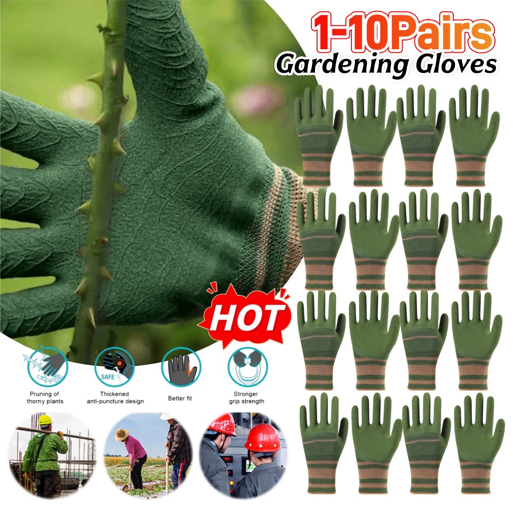 1-10Pairs Gardening Gloves Wat – Gardening Glove Waterproof recenzja i cena