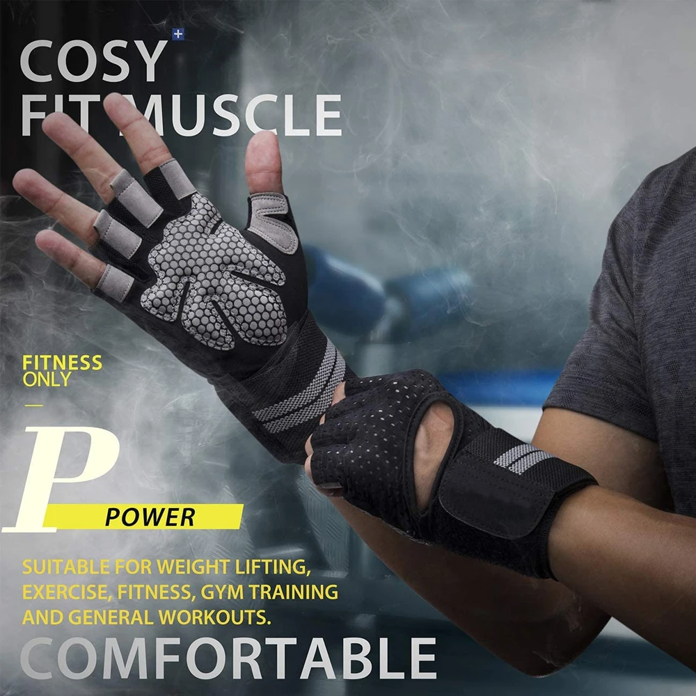 1Pair Half Finger Gym Fitness  – Workout Glove Gym recenzja i cena