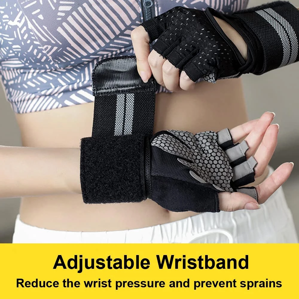1Pair Half Finger Gym Fitness  – Workout Glove Gym recenzja i cena