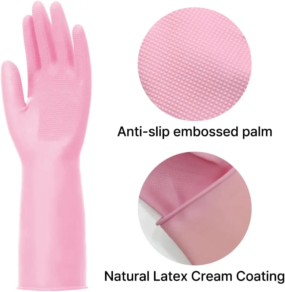 3 Pairs Cream-Coating Rubber G – Rubber Glove Cleaning recenzja i cena