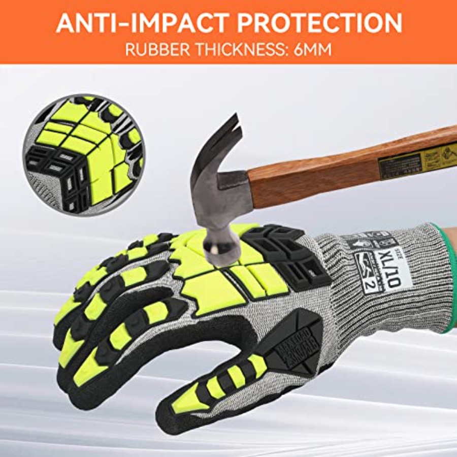 Safety Work Gloves, Impact Glo – Work Glove Impact recenzja i cena