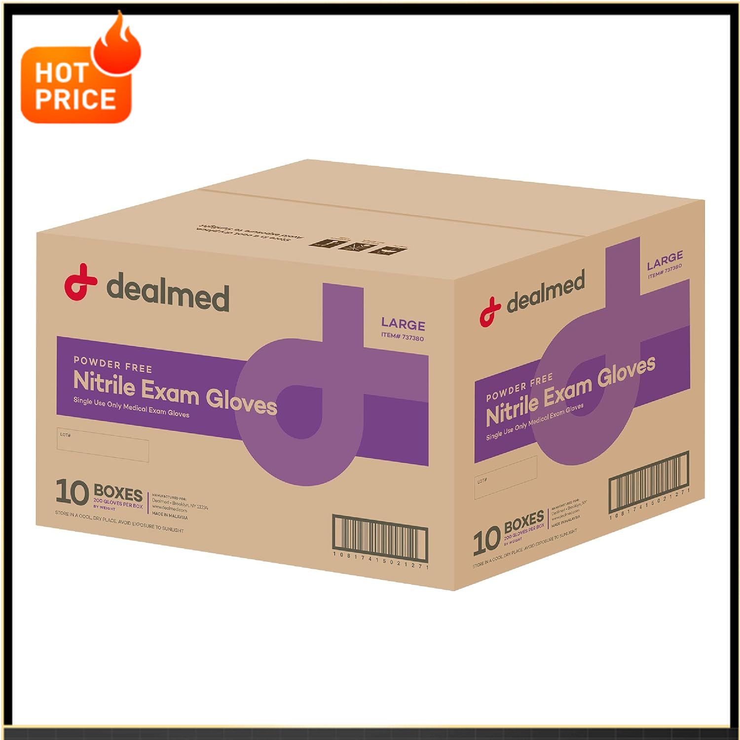 BestsellerMedical Exam Gloves  – Exam Glove Nitrile recenzja i cena