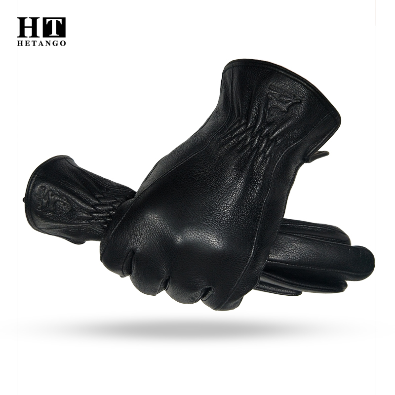  Winter Men's Black Buckskin  – Wool Glove Lined recenzja i cena