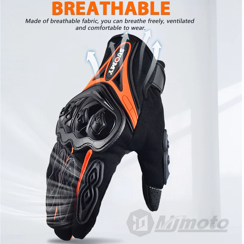SUOMY Summer Touchscreen Motor – Motorcycle Glove Knuckle recenzja i cena